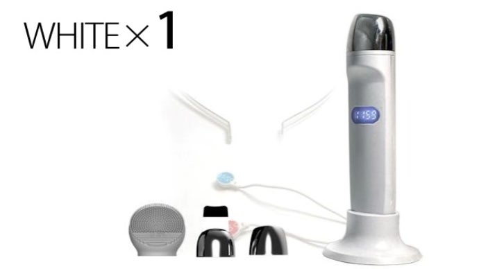 4つの機能を一つに搭載した4in1マルチガルバニック美顔器｜マクアケ