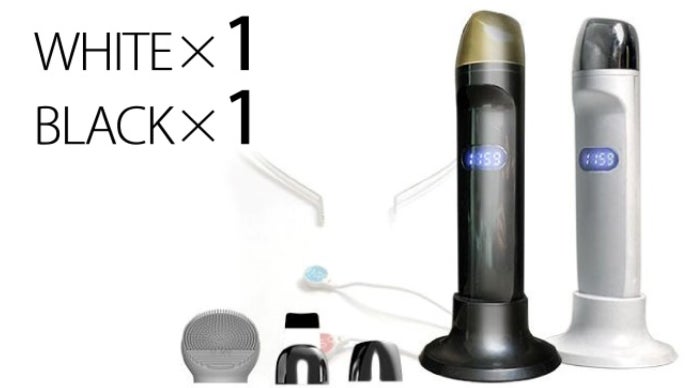 4つの機能を一つに搭載した4in1マルチガルバニック美顔器｜マクアケ