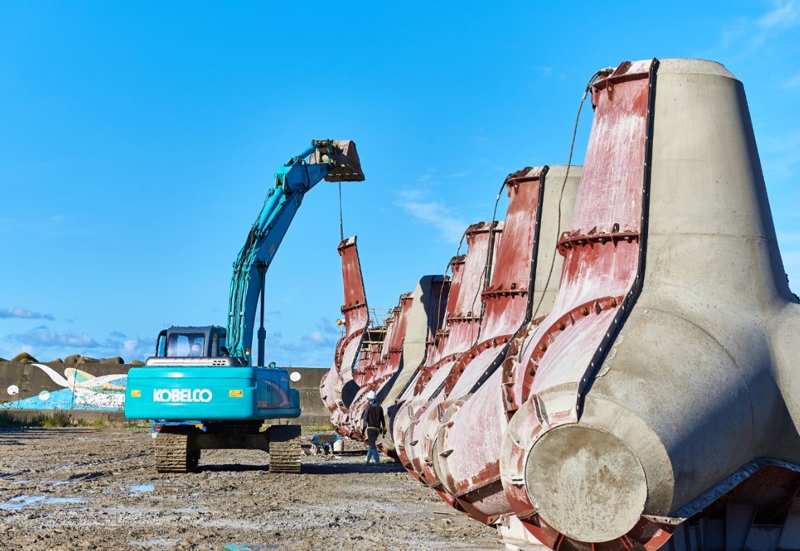 奏でるオブジェ！テトラポッドをモチーフにした「TETRAPOD SPEAKER