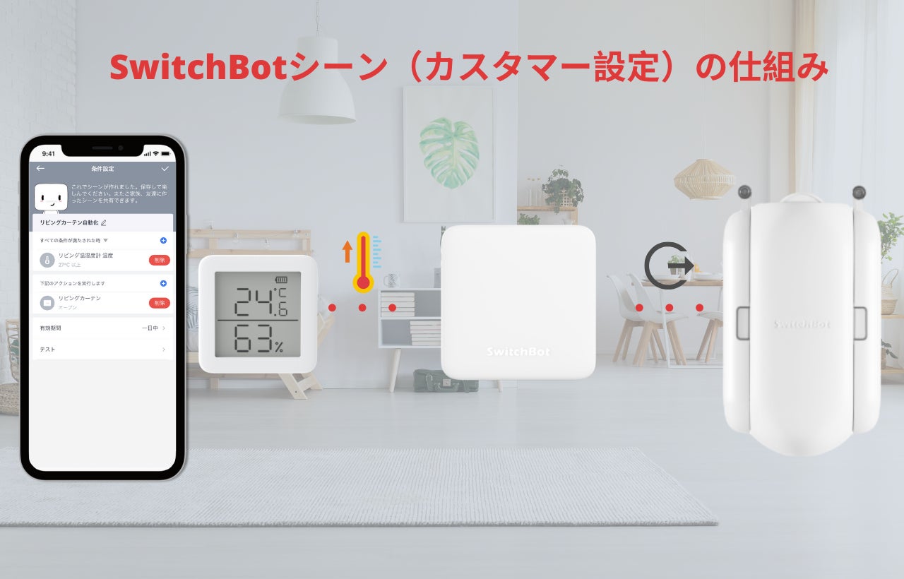 新品未開封 SwitchBotカーテン 4台セット 自動開閉 各種オプション付
