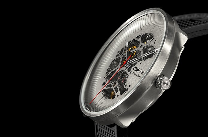 UNIコーンCIGA Design 自動巻き スケルトン時計 裏側までスケルトンデザイン CIGA Design腕時計 「Gorilla」と