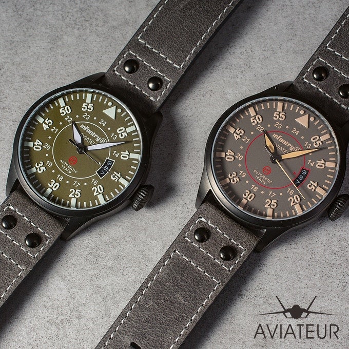 元戦闘機パイロットがつくる本物のパイロットウォッチが限定110本先行