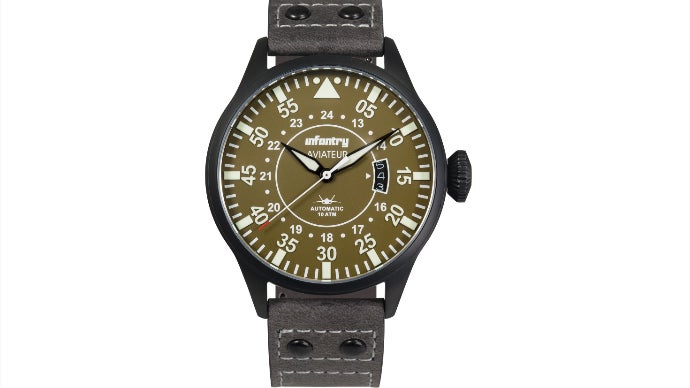 元戦闘機パイロットがつくる本物のパイロットウォッチが限定110本先行