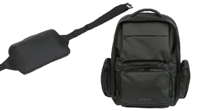 小旅行や出張はコレひとつで身軽に。クロスバッグ一体型バックパック