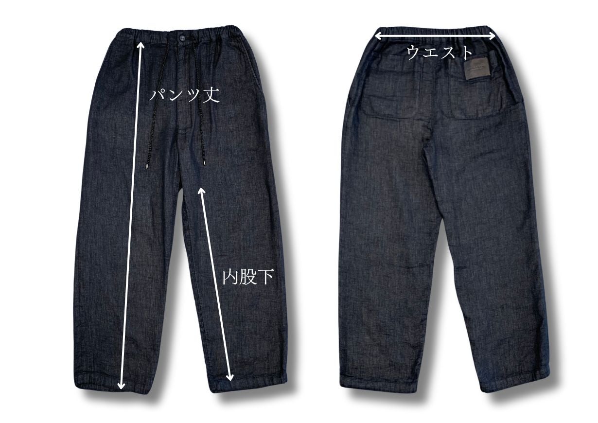 7月18日より販売開始】空気を纏う、岡山のダブルガーゼデニムで制作の