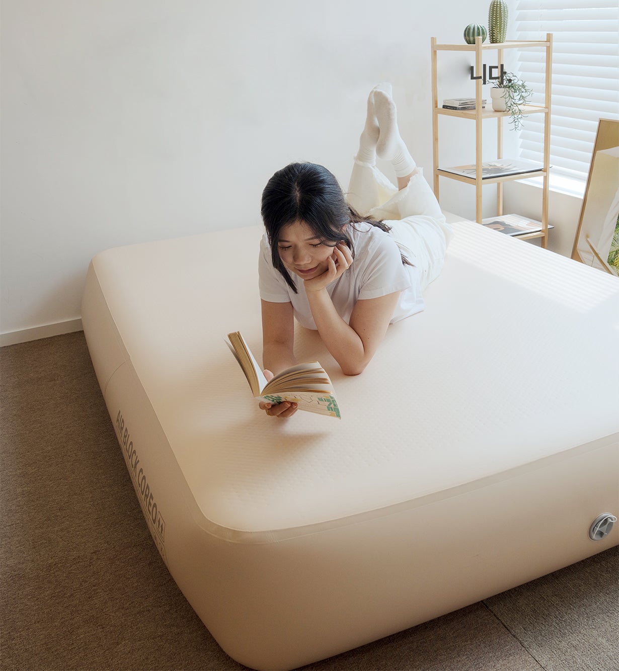 coody クーディ　エアーベッド　ダブル新品未使用 ポータブルベッド coodyエアベッド「AIRBLOCK COREO」 ※先行発売決定 | COODY JAPAN公式