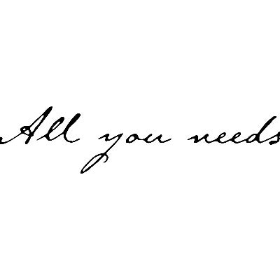 ALLYOUNEEDS