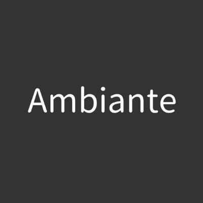Ambiante